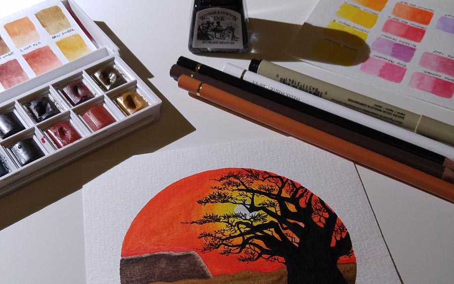 52 Semanas de desafío de ilustración - Australia