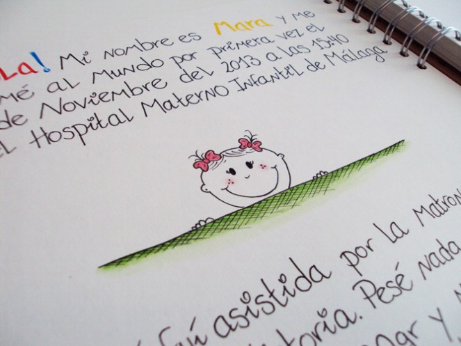 Libro de bebé: Mara